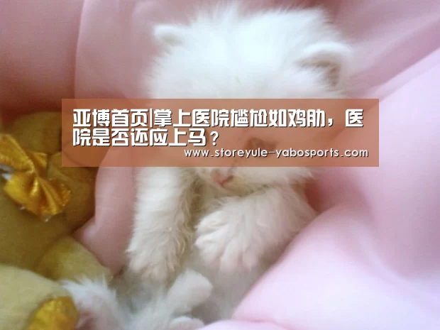 亚博首页|掌上医院尴尬如鸡肋，医院是否还应上马？