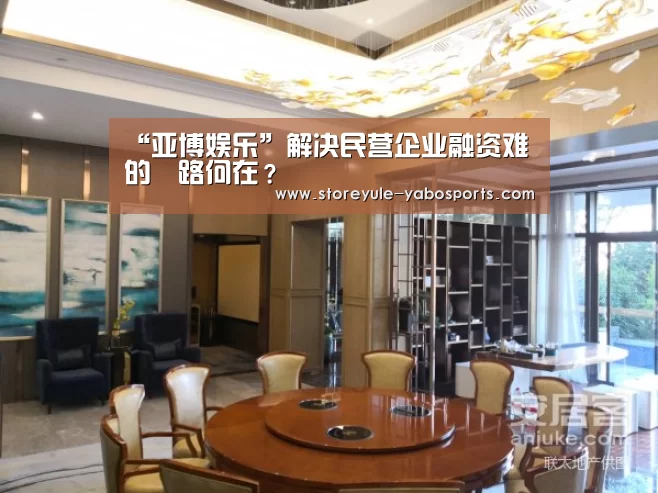 “亚博娱乐”解决民营企业融资难的岀路何在？